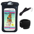 Waterproof Phone Holder For Running & Swimming- Headphone Jack - Large - size: Large With Headphone Jack