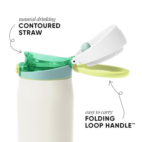Simple Modern Water Bottle with Straw & Handle | 24oz | Cream - color: -Coconut, size: 24 Ounces