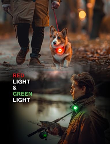 Yls 2 Pack Clip On Running Light - 5 Lighting Modes LED Flashlight, Portable Weatherproof Hat Light, Rechargeable Night Light for Camping, Hiking, Jogging - color: Graphite Gray