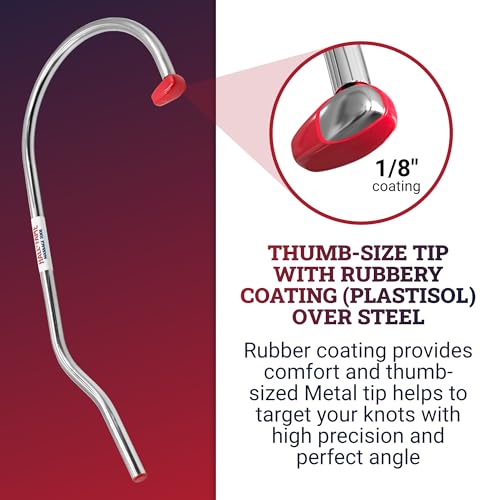 Acuforce Hall of Fame Neck & Back Massager Tool - Trigger Point Massage Tool with Self Massage Hook for Pain Relief, Shoulder, Neck, and Back Muscle Knot Remover - Gift for Men and Women