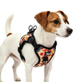PUPTECK Fall Thanksgiving Dog Harness Small Sized Dog, Step in Adjustable Reflective Dog Vest Harness Escape Proof, No Pull Soft Padded Harness Easy Control, Yellow, S - color: Yellow(Turkey), size: S (CHEST: 13"-18")