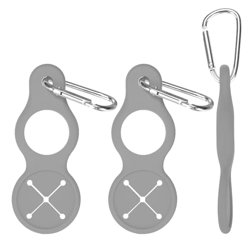 Water Bottle Hanging Buckle Clip [PCS] - Water Cup Holder with Towel Hook for Bike Portable Secure Bottle Holder - color: Grey