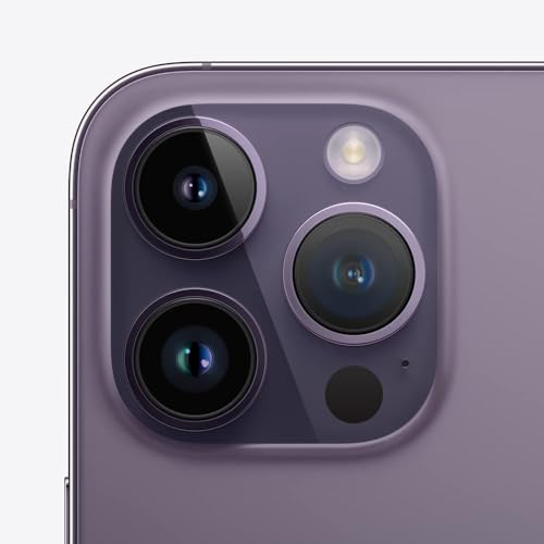 Apple iPhone 14 Pro Max, 256GB, Deep Purple - Locked to Boost Mobile (Renewed) - color: Deep Purple, size: 256GB