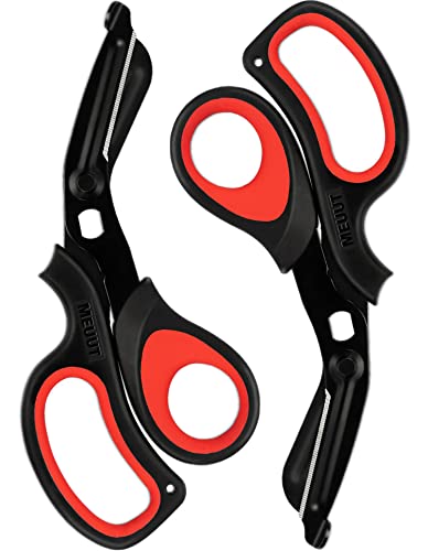 MEUUT Medical Scissors 2-Pack Trauma Shears for Nurses EMT All Purpose
