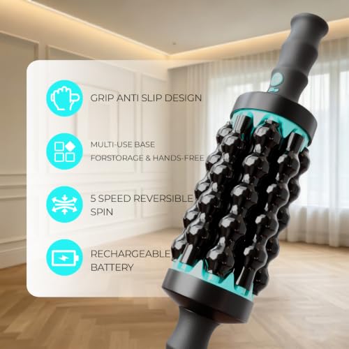 Electric Massage Roller 5 Speed, Deep Tissue Cellulite Massager