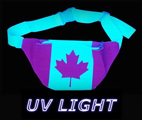 Funny Guy Mugs Canadian Flag Fanny Pack - color: Canadian Flag