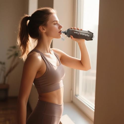 GUYI GYGYL Soft Flask, Collapsible Water Bottle for Sports, 250ml Grey - color: 250ml Grey