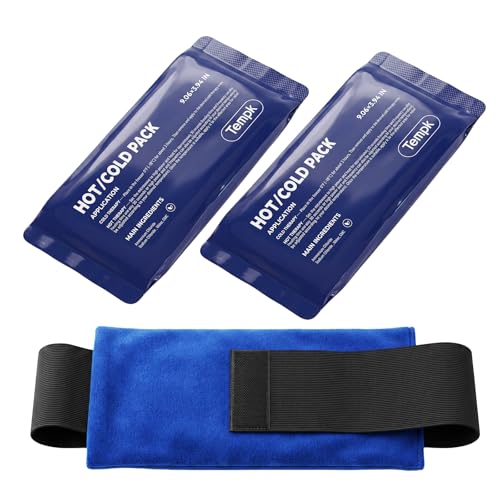 Ice Packs for Injuries Reusable Hot and Cold Therapy Pack Long Lasting Reusable Gel Wraps for Shoulder Back Knee Joint Pain Muscle Soreness and After Surgery 2pcs 300
