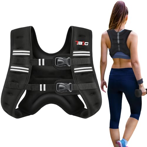 Weighted Vest Woman,Weight Vest for Women Men, - color: Black, size: 12LB