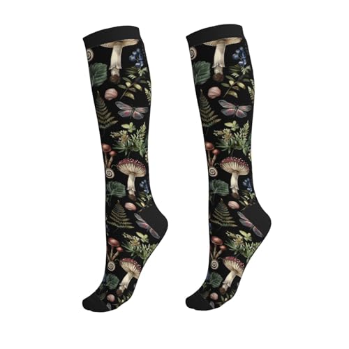 Compression Socks Circulation 15-20 Mmhg Knee High - color: Wild Mushroom