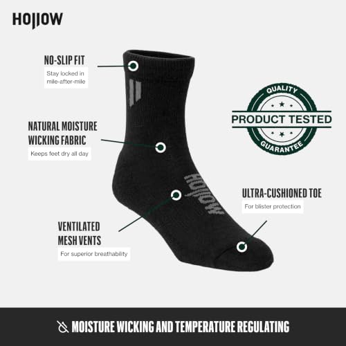 HOLLOW Alpaca Ankle Socks Men & Women, Moisture Wicking - color: Grey, size: X-Large