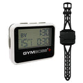 Gymboss Plus Interval Timer and Stopwatch and Gymboss Watchstrap - Bundle (White/Gray) - color: White / Gray