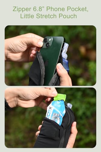 AONIJIE Handheld Water Bottle Running Small with 17oz (500ml) Soft Flask