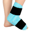 Comfytemp Ankle Foot Ice Pack Wrap for Plantar Fasciitis Relief, Reusable - color: Blue, size: Large