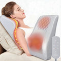 Boriwat Back Massager with Heat, 3D Kneading Massage Pillow for Back, Neck, Shoulder, Leg Pain Relief Deep Tissue, Gifts for Women Men Mom Dad(Light Gray) - color: Light Gray