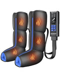 Air Compression Leg Massager with Heat for Foot & Calf Fast Recovery