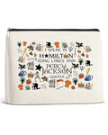 Pjo Merch Makeup Bag, Musical Merchandise Percy Movie Gifts for Fans - color: PJO