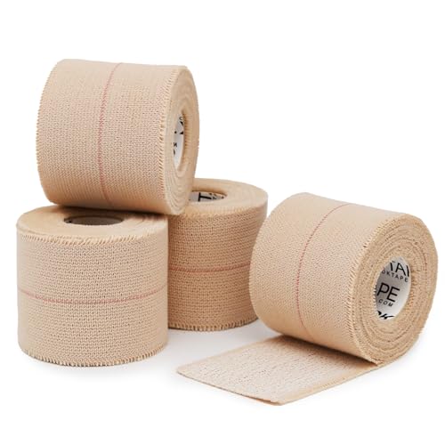 OK TAPE Elastic Adhesive Tape Bandage Tape Wrap 2 Inch Wide 4 Rolls - size: 2 Inch x 5 Yard