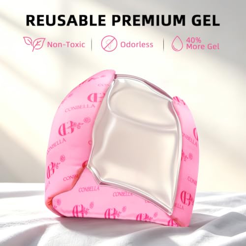 Migraine Relief Cap, Soothing Headache Ice Face Mask Products - color: Pink2