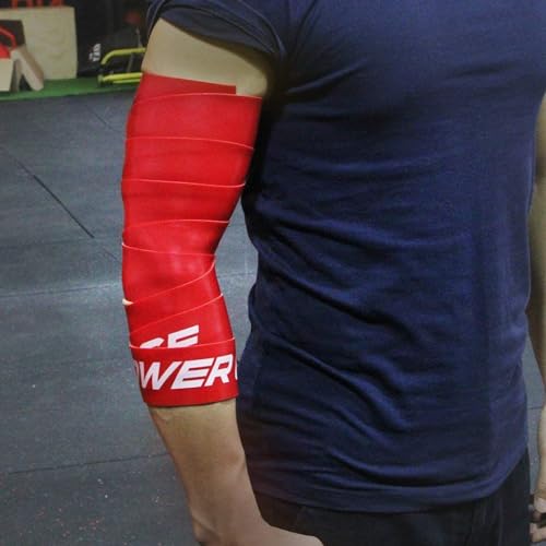 POWER GUIDANCE Muscle Floss Bands - Compression Bands - Mobility & Recovery Bands - for Improving Movement, Increasing Circulation & Reducing Soreness - color: Black Medium Resistance (1)