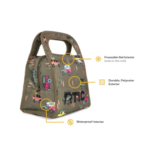 RTIC Ice Lunch Bag, Freezable - color: Happy Camper