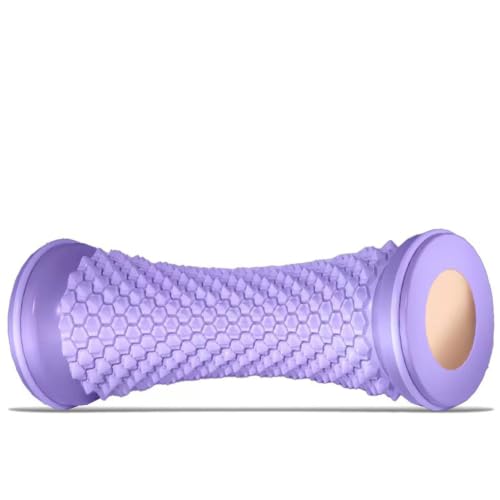 Plantar Fascia Foot Massager Roller Foot Rolling Sole Massage Roller Purple - color: Purple