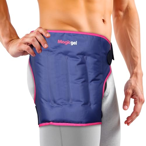 Magic Gel Extra Large Hip Ice Pack Wrap - Reusable Cold Pack for Hip Bursitis, Hip Replacement Surgery and Hip Flexor Pain. Hip ice wrap for Inflammation, Swelling and Hip Pain Relief - style: Extra Large Hip Ice Pack