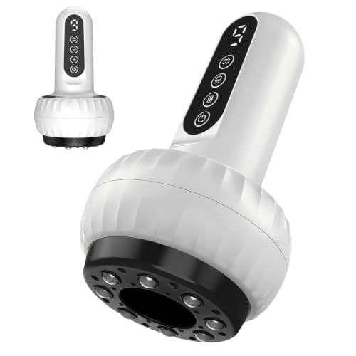 Lymphatic Drainage Massager with Suction & Heat Cupping Massager