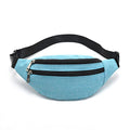 Fanny Packs for Women Men, Fashion Waist Pack Crossbody Bags Belt Bag with Adjustable Strap for Running Hiking Travel. - color: Mint Green-01