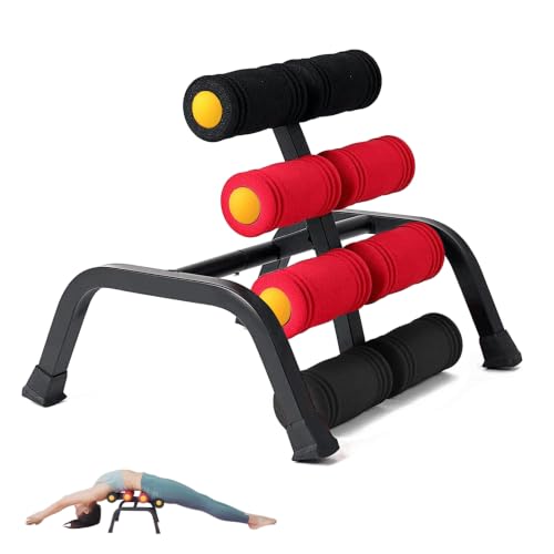 Mini Foldable Inversion Table, Back Stretcher with Massage Roller