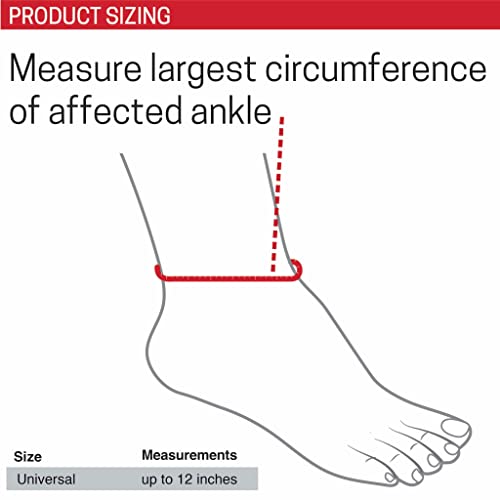 Ankle Cold Therapy Compression Wrap with Direct Stick™ Cold Pack - style: Ankle
