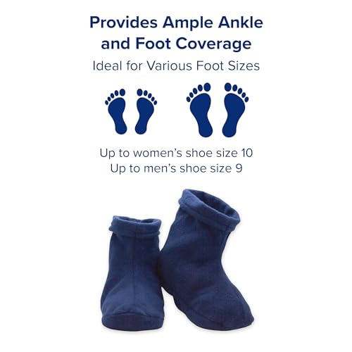 Carex Health Brands Bed Buddy Warming Footies, Blue, Clove, cinnamon and eucalyptus