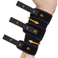 Hiball Adjustable Calf Brace for Men Women, Lower Leg Compression Wrap - size: Large