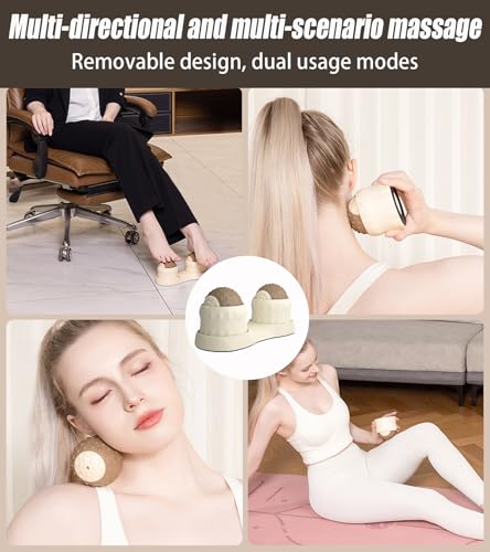 Foot Massager Roller For Plantar Fasciitis, Detachable Trigger Point Ball With Skin-Friendly Material, Cold & Hot Compress For Pain Relief, Full-Body Massage Tool For Athletes Office Workers.