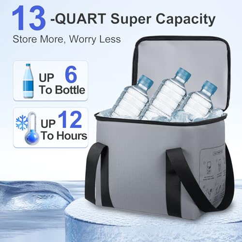 Ice Machine for Knee After Surgery, Portable Cold Therapy Machine with Timer & Quiet Pump, Ice Therapy Unit for Knee Recovery, Shoulder, Elbow, Hip and Ankle