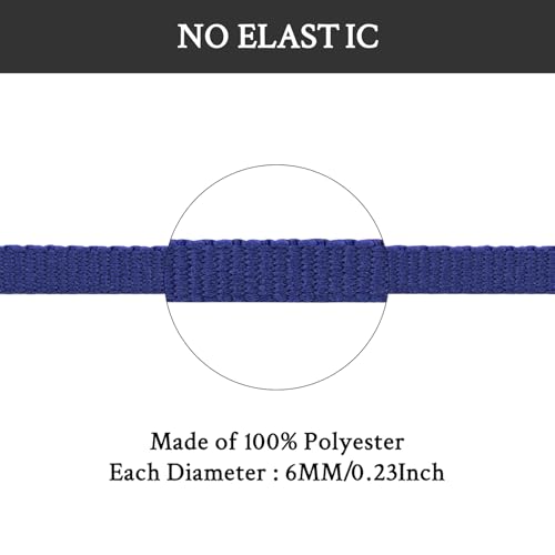 Endoto Shoe Laces for Hoka Replacement Shoelaces Strings - color: Navy Blue, size: 45 Inch (114.3 cm)