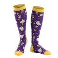 COUVER Unisex Graduated Athletic Compression Socks - color: Cheeky Devil, size: Large-X-Large