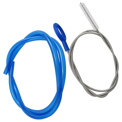 Replacement Tube Set with Cleaning Brush Kit 98CM Long Water Hose for Hydration Pack