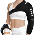 REVIX Arm & Shoulder Ice Pack Wrap for Pitchers, Gel Cold Pack, S - style: Standard