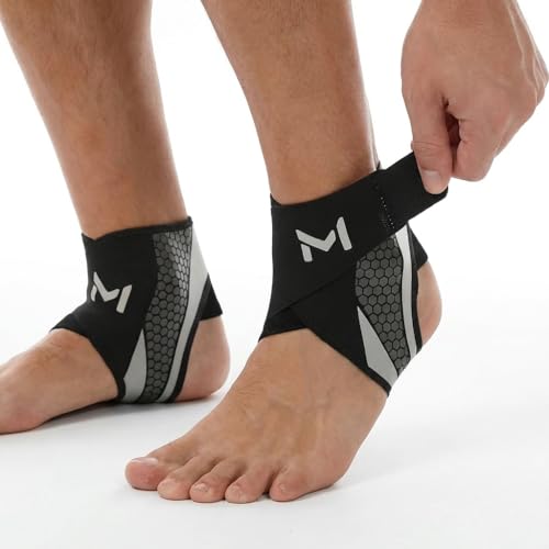 One Pair Ankle Support Brace, Adjustable Ankle Wrap, Ankle Stabilizer for Sports and Fitness Activities