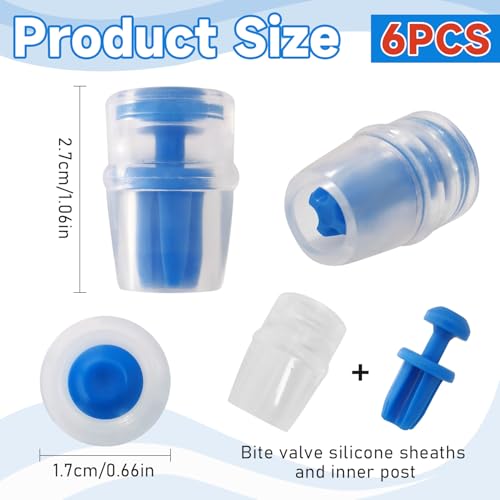 Bite Valve ON-Off Switch Tube Nozzle Replacement for Hydration Bladder