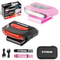 2-Pack Rechargeable Cap Light,Portable headlamps,Clip on Hat with Motion Sensor,Lightweight IPX4 Waterproof,Night Vision LED Lights for Hunting Fishing Camping Hiking Cycling (Pink+Red) - color: Red+Pink