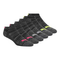 PUMA Women's Low Cut Socks (6-Pack) - color: Black/Pink