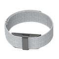CAMTOVGCA Nylon Loop Compatible with Hume Band, Nylon Replacement Strap, Soft Adjustable Breathable Sport Wristband for Fitness Tracker - color: Grey