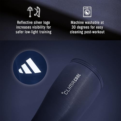 adidas Compression Calf Sleeve - color: Navy, size: Large-X-Large