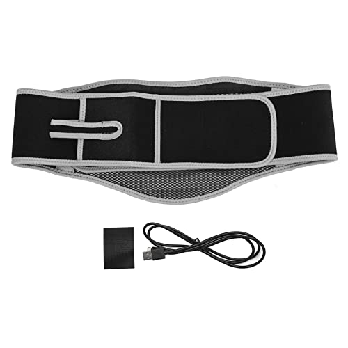Adjust Heated Waist Belt, Electric Heat Pads, Fast Heating Lower Back Massager, Heat Belly Wrap Belt with Vibration Massage, Waist Wrap Belt, Portable Heating Pad for Back Lumbar Waist
