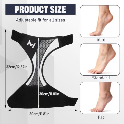 2 PCS Ankle Support Brace, Adjustable Ankle Support for Women & Men