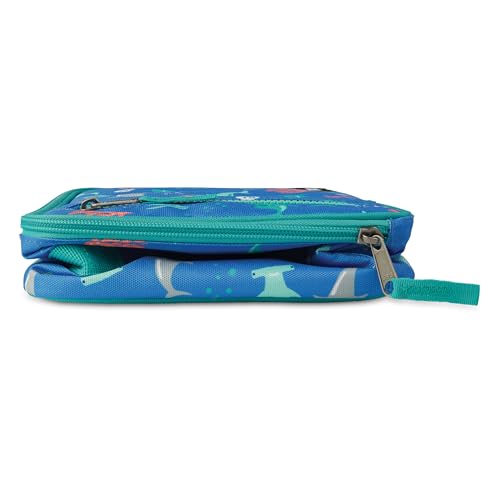 PackIt Freezable Classic Lunch Box, Sea Shark - color: Sea Shark