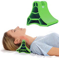 Occipital Release Tool, Portable Body Trigger Point Massager Suboccipital Release Device, Manual Back Massager Neck Shoulder Pain Relief Muscle Release Tool for Tension Headache Migraine (Green) - color: Green