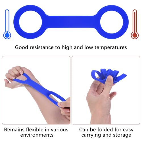 Water Bottle Handle Carrier Strap [2PCS] - Makes Any Cup Handheld Use for Running & Bike & Hiking & Gym - color: Blue